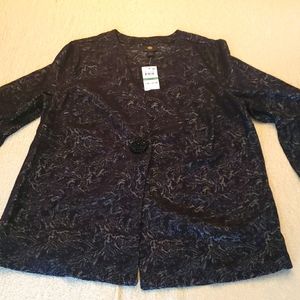 JM Collection Metalic Jacket